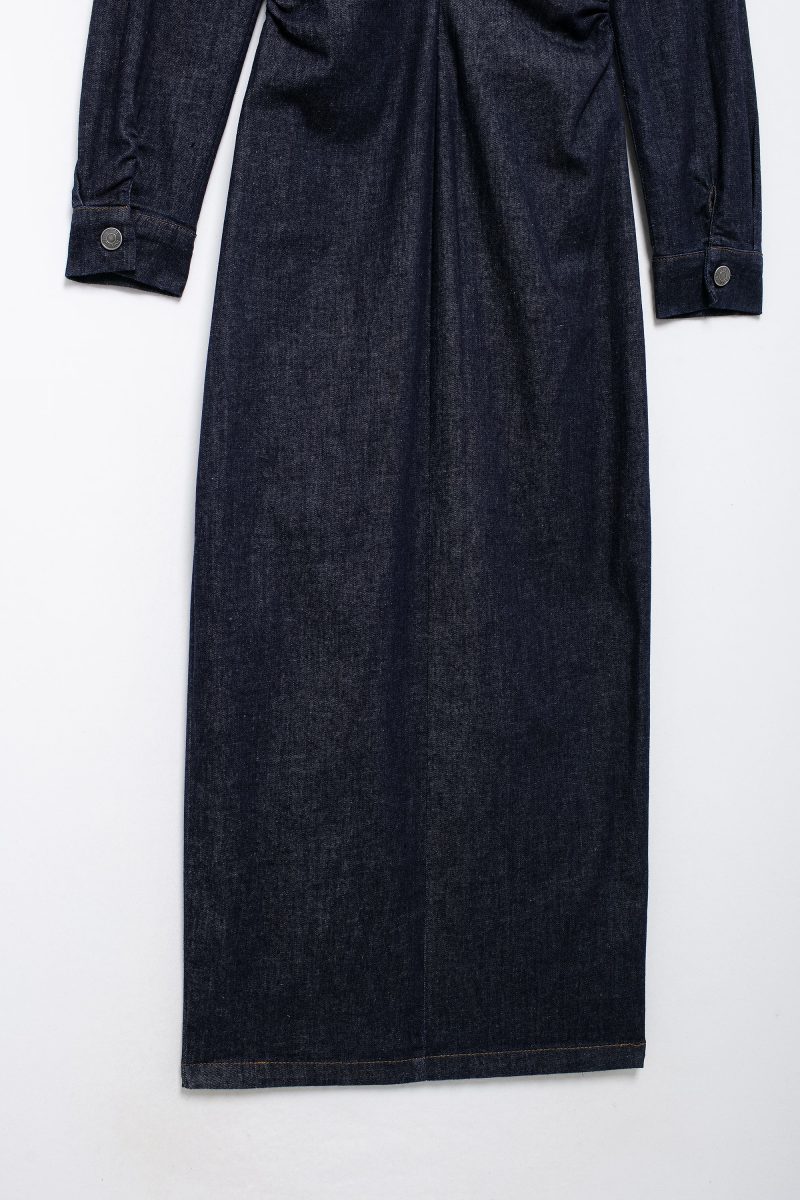 Classic Women’s Denim Shirt Dress - Image 4