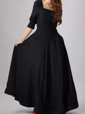 Sexy High Elastic Solid Color Dress Women