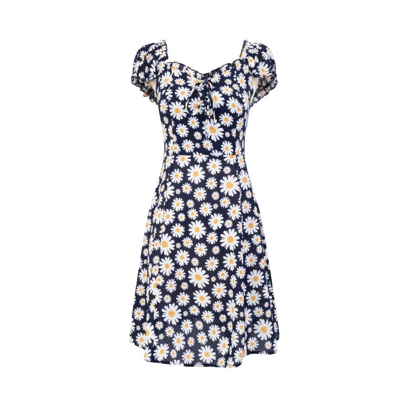 Spring Forest Casual Girlish Printed Dress - Image 3