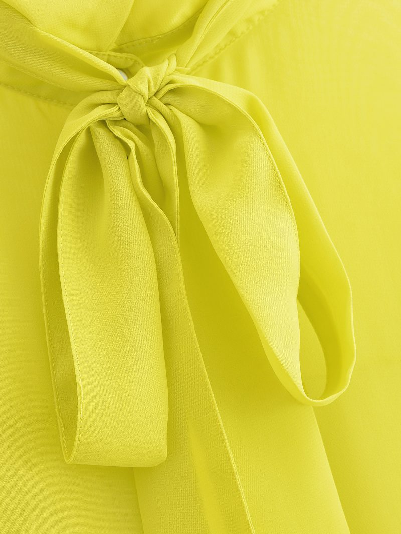 Spring Street Casual Bow Shirt for Women - Image 4