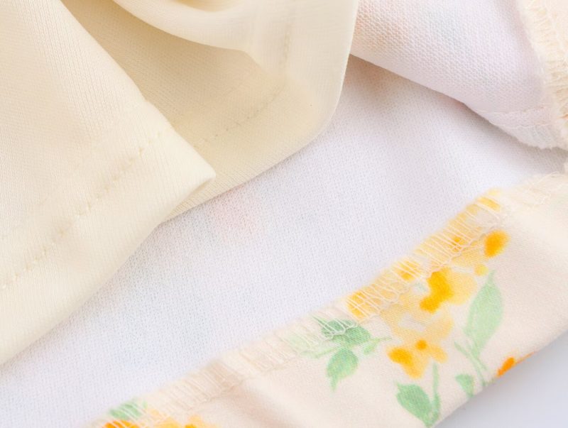 Spring Floral Poplin Dress with Bowknot - Image 4