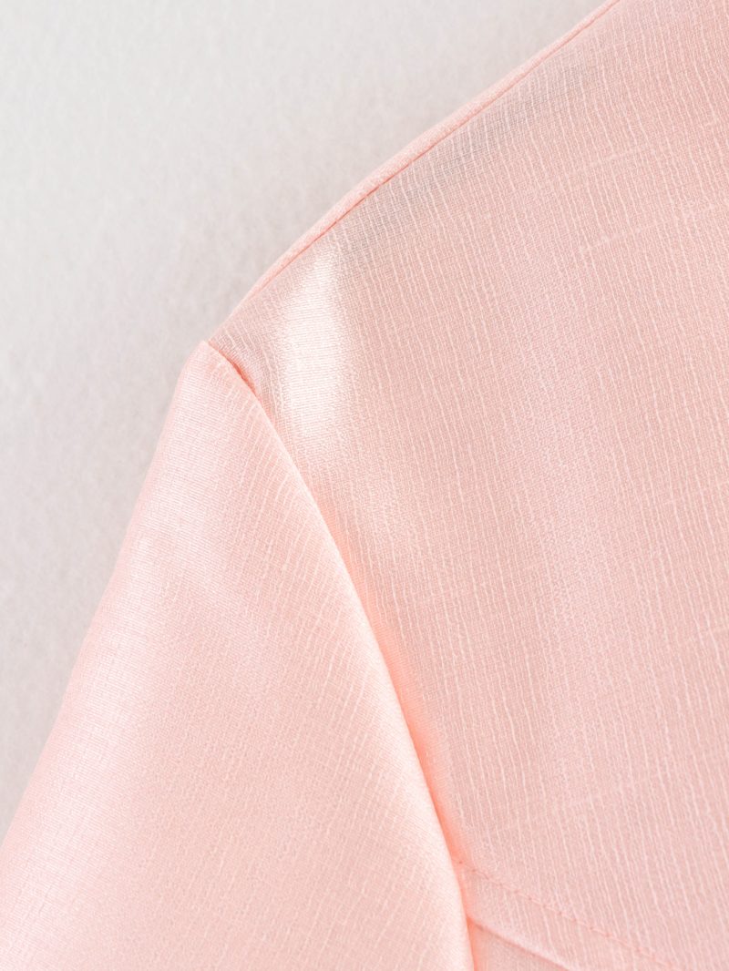 French Backless Slim Bowknot Tulle Dress - Image 4