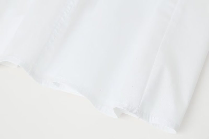 Elegant Women's Poplin Midi Dress with Accents - Image 4