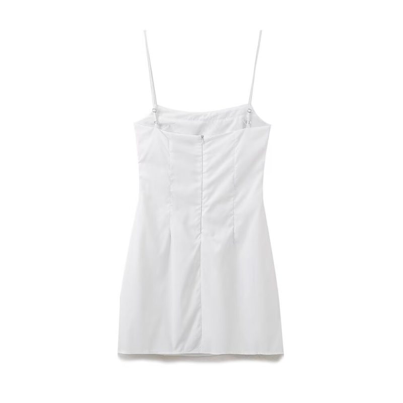Spring French Embroidered Suspender Dress Women - Image 2