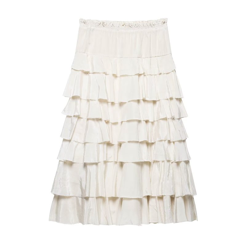 Sleek Midi Dress with Subtle Laminated Accents - Image 3
