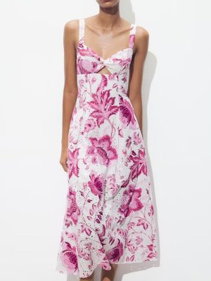 Slim Fit Spring Dress with All-Matching Style