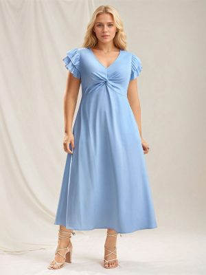 Waist Tight Slimming Dress – Plus Size Look