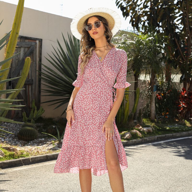 Women’s Summer A-Line Beach Dress - Image 2