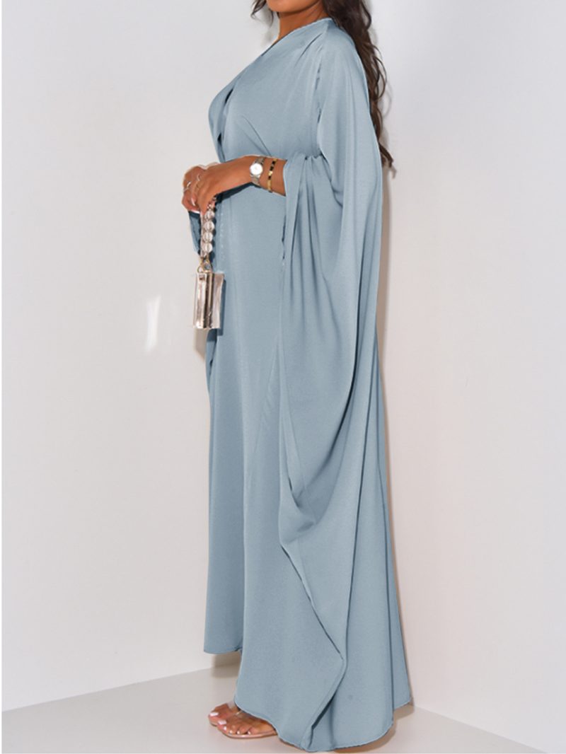 Spring Summer Batwing Dress – Loose Swing Design - Image 3