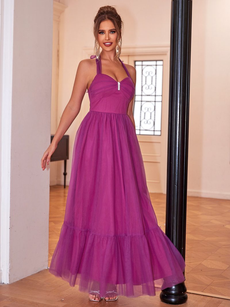 Mesh Cami Cocktail Party Dress for Summer - Image 2