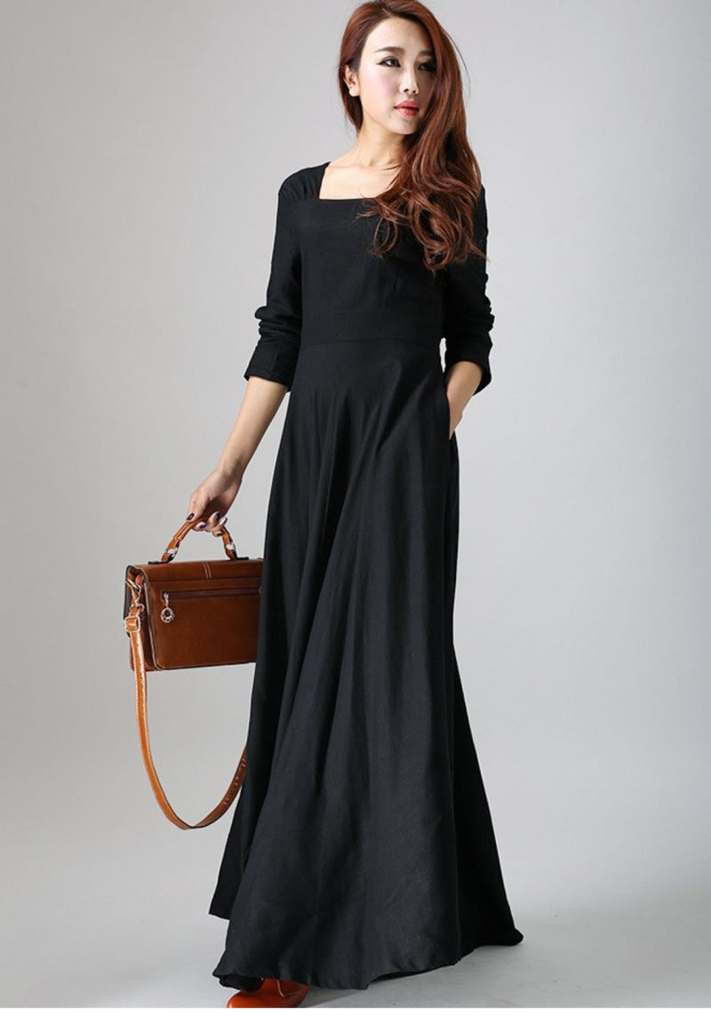 Sexy High Elastic Solid Color Dress Women - Image 4