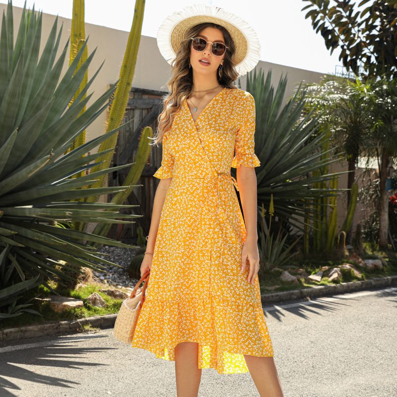 Women’s Summer A-Line Beach Dress - Image 3