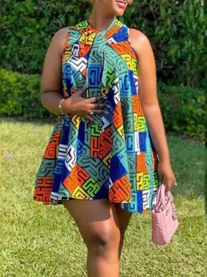 Popular Fresh Casual Dress for Plus Size Women