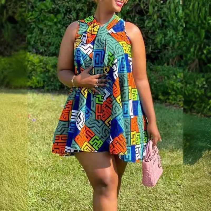 Popular Fresh Casual Dress for Plus Size Women