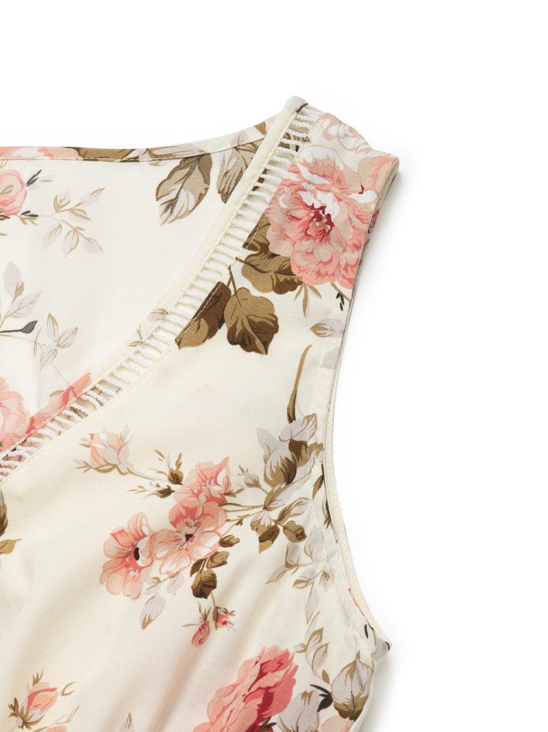 Printed Sleeveless Summer Dress for Women - Image 3