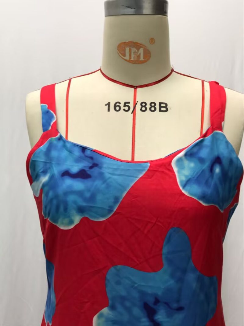 Bohemian Printed Sleeveless Cami Summer Dress - Image 4