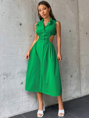 Elegant High-End A-Line Summer Dress