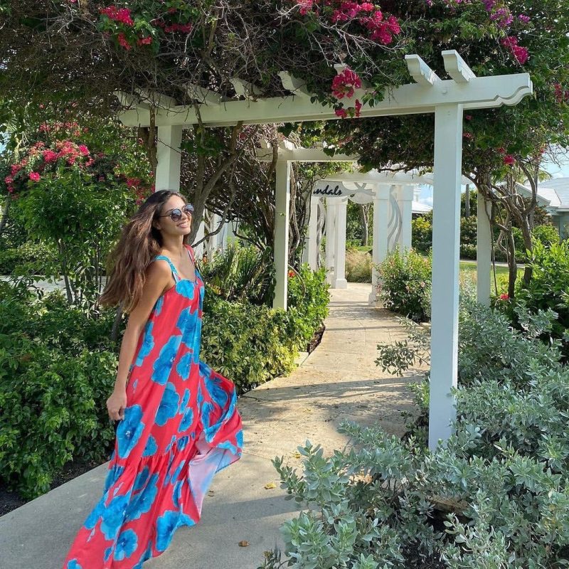 Bohemian Printed Sleeveless Cami Summer Dress - Image 2