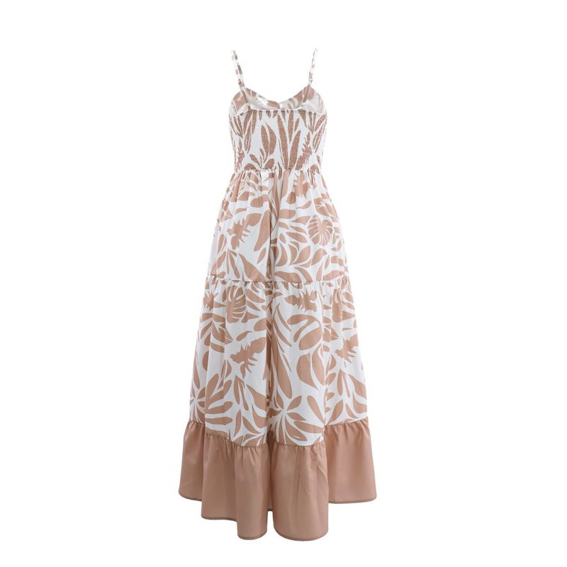 Women's Printed Sling Casual Summer Dress - Image 2