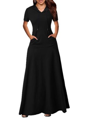 Maxi Hooded Dress – Sexy Summer Sweater Look