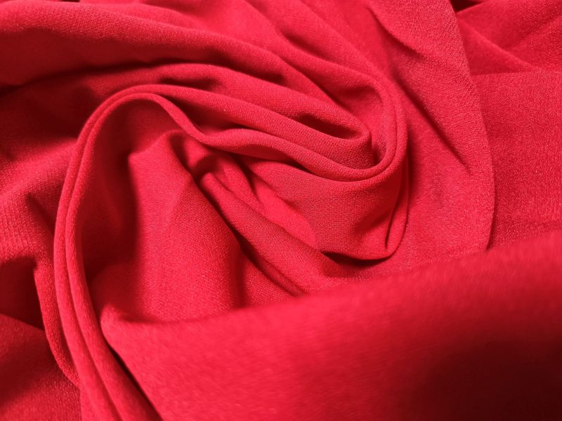 Puff Sleeve Belted Pleated Mid-Length Evening Dress - Image 4
