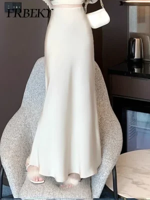 Elegant Fishtail Office Skirt