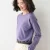 Round neck purple