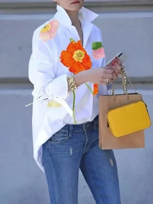 Women’s Fashion Lapel Shirt