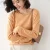 Round neck camel