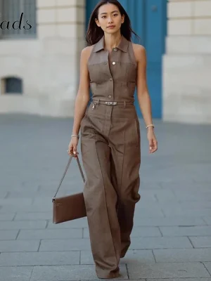 Elegant Halter Neck Jumpsuit