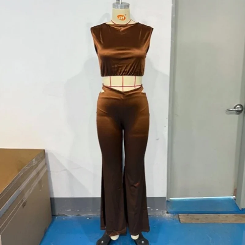 Chic Open Navel 2-Piece Summer Outfit - Image 4