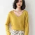 V-neck yellow
