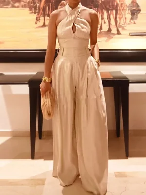 Women's Summer Halter Jumpsuit