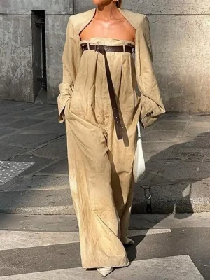 Trendy Jumpsuit and Top Set 2025