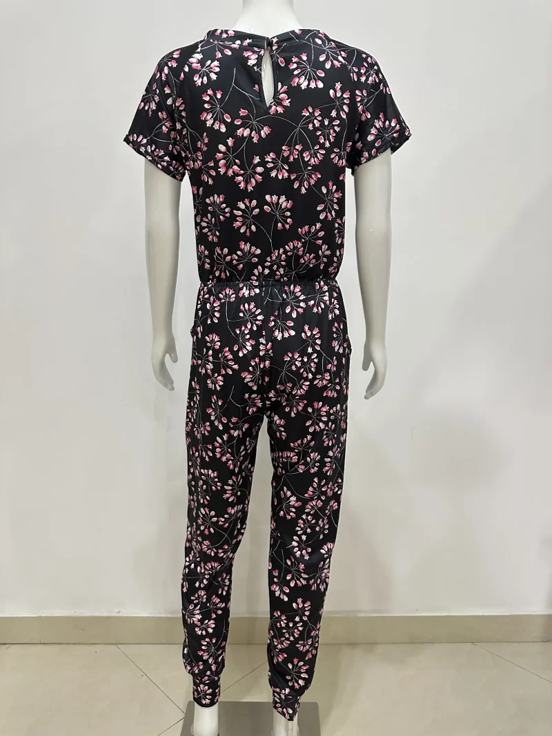 Printed Stretch Jumpsuit for Women - Image 8