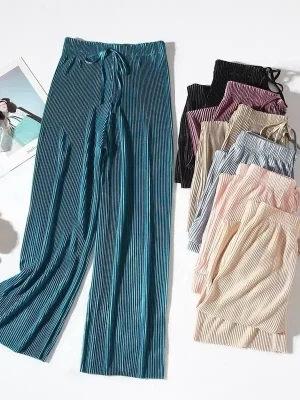 Elegant Drape Loose Fit Pants