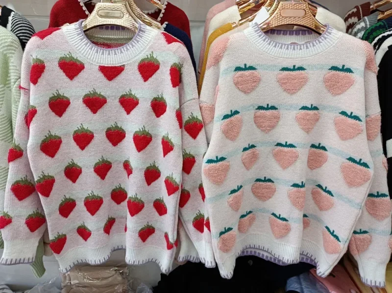 Women's Loose Knit Pullover Sweater Warm and Versatile - Image 2