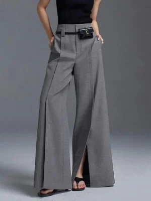 High-Waisted Wide Leg Pants