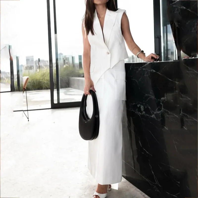 2025 Women’s Summer Skirt Suit - Image 4
