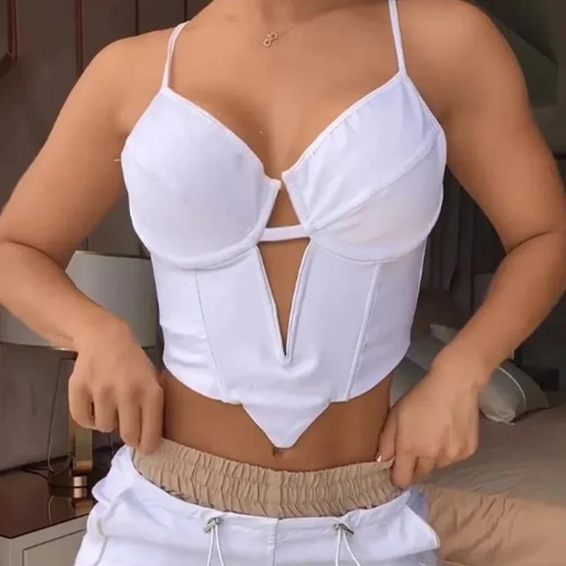 Casual Vest Top & Loose Pants Set - Image 3