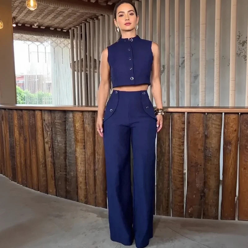 Spring Vest Suit Set - Image 2