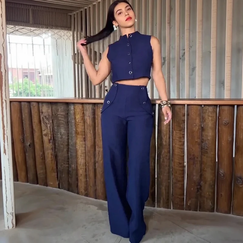 Spring Vest Suit Set - Image 3