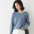 Round neck blue
