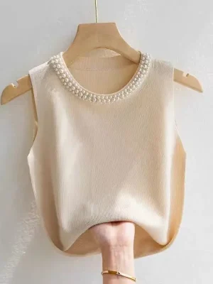 Soft Knit Vest for Women