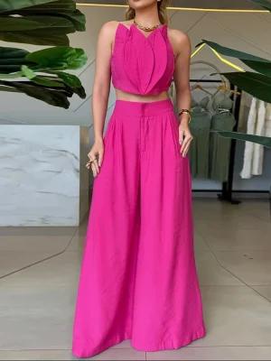 Women’s Casual Strapless Set