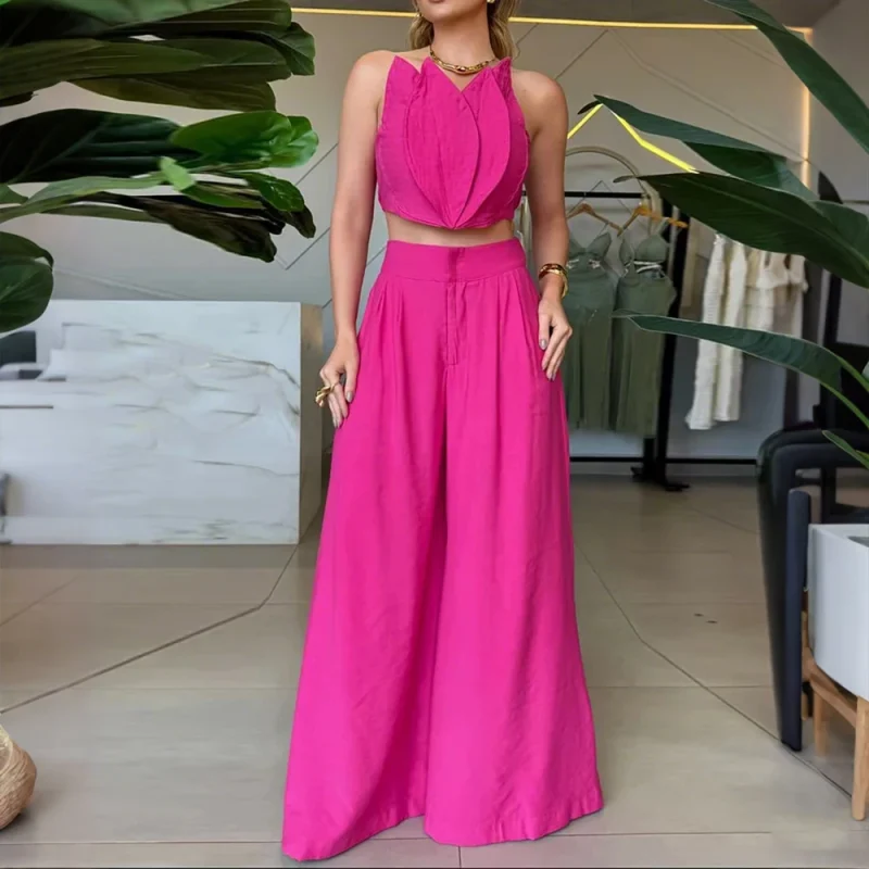 Women’s Casual Strapless Set