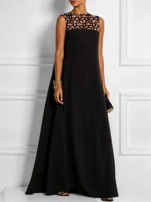 Loose Fit Hollow Back Dress