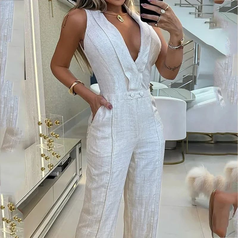 Elegant Commute Jumpsuit - Image 2