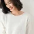 Round neck white