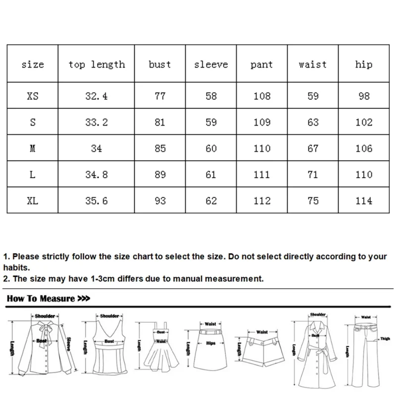 Solid Color Long Sleeve Crop & Pants Set - Image 5